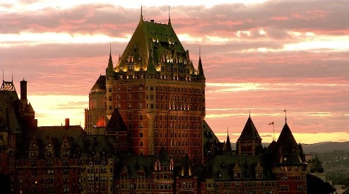 Château Frontenac in Vieux-Québec