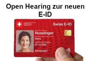 E-ID Vernehmlassung