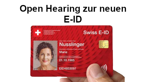 E-ID Vernehmlassung