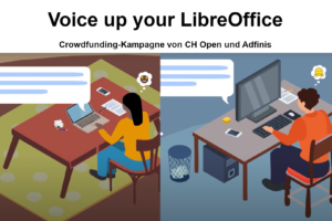 Header Crowdfunding CHOpen und Adfinis