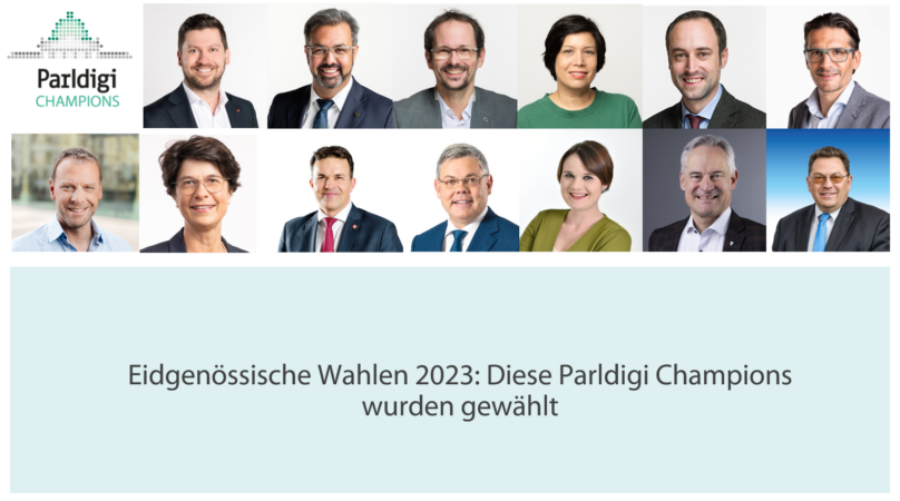 Parldigi Champions 2023 gewählt