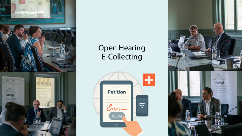 Open Hearing E-Collecting Header